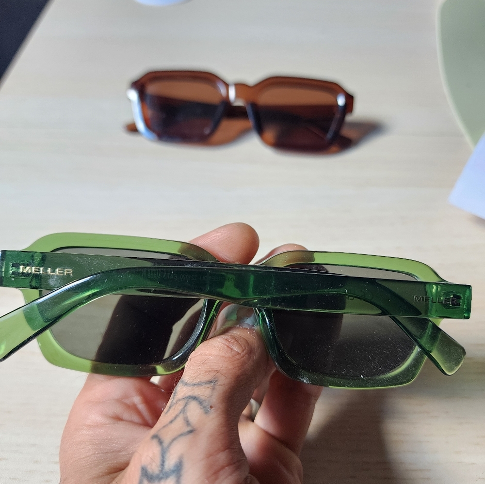 Meller sunglasses GREEN pair ONLY